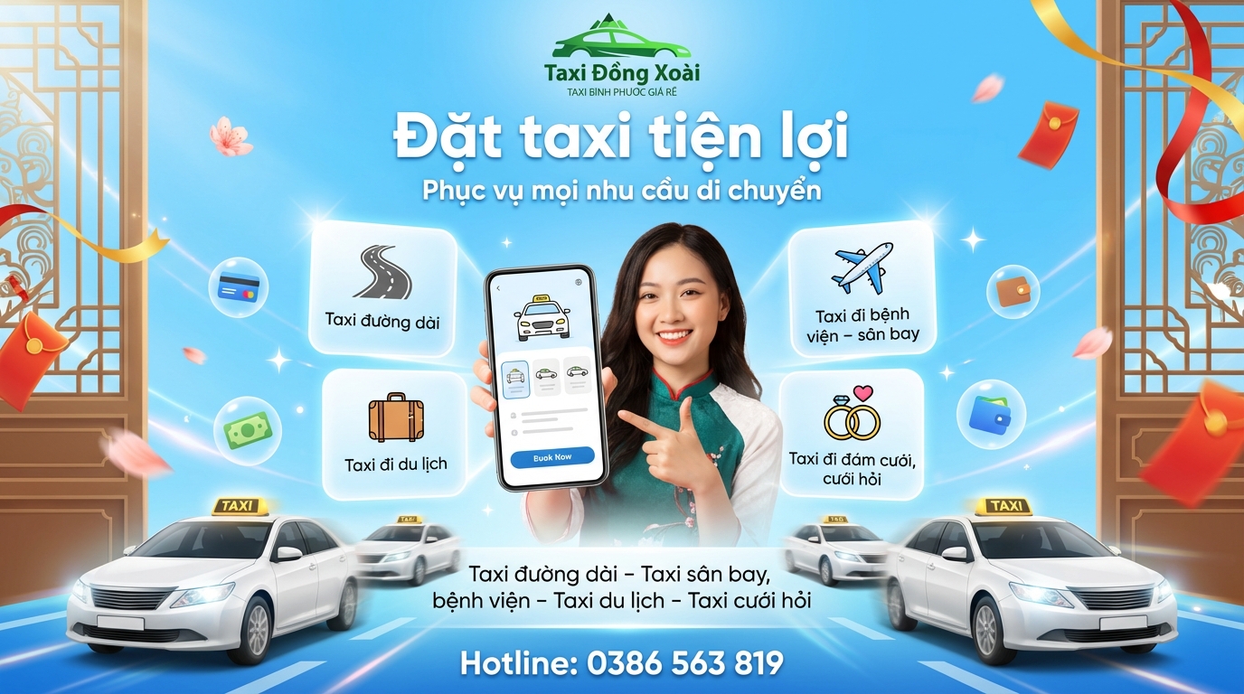 Đặt Taxi đưa đón sân bay